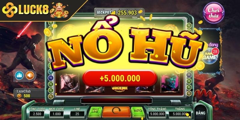 5 game slot Luck8 được nhiều người chơi Night Lady Club