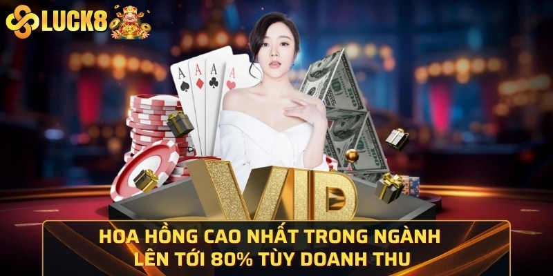 Hoa hồng cao nhất trong ngành lên tới 80% tùy doanh thu