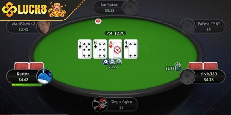 Hướng dẫn chơi Poker trực tuyến tại LUCK8