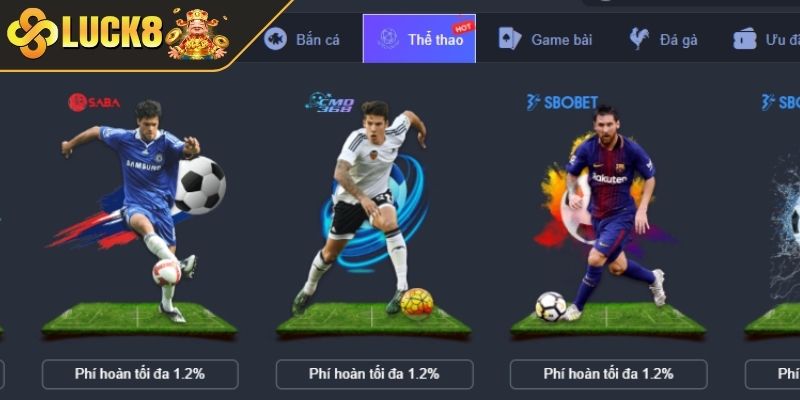 Nhà phát hành United Gaming tại Thể Thao LUCK8